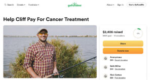 Yeah, Good Luck Pal: This GoFundMe Isn’t Really Offering Any Perks For Donors Outside Of Having The Guy Not Die Of Cancer