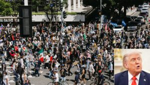 Protesters Urged Not To Give Trump Administration Pretext For What It Already Doing